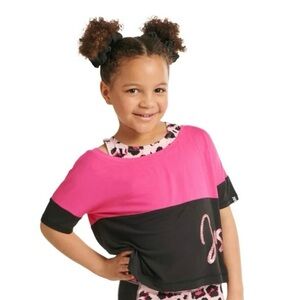 Justice Girls Collection X Off Shoulder 2Fer T-Shirt,